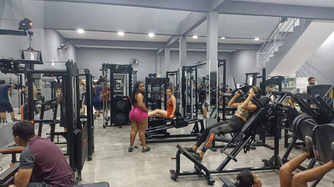Imagem da estrutura da academia
