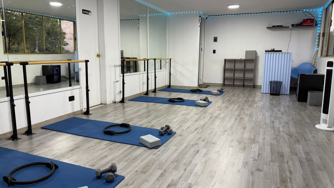 Imagem da estrutura da academia