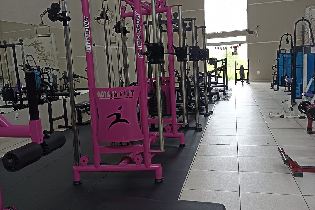 Imagem da estrutura da academia