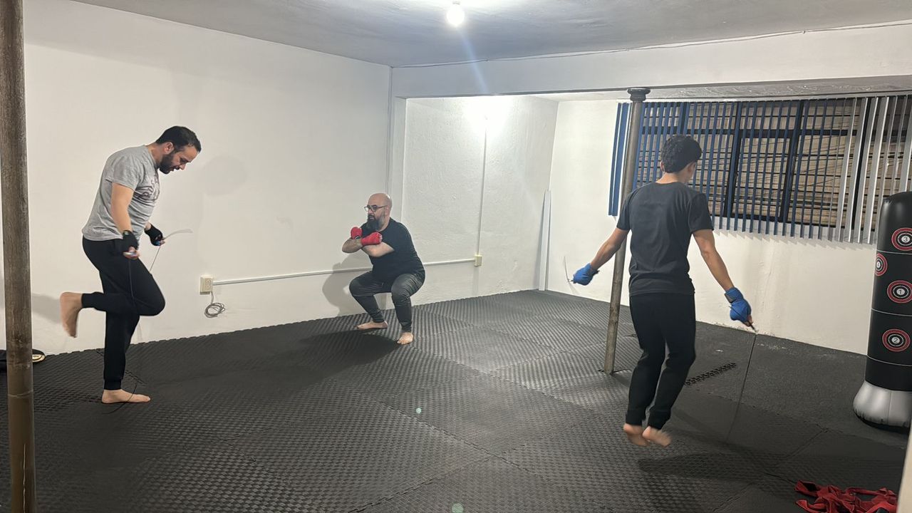 Imagem da estrutura da academia