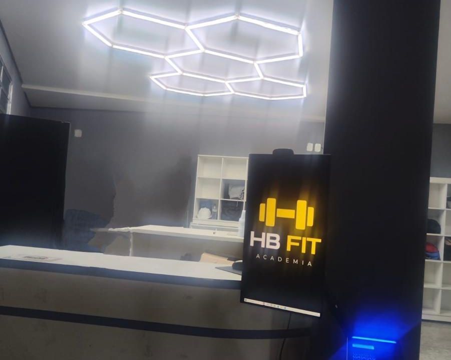 Imagem da estrutura da academia