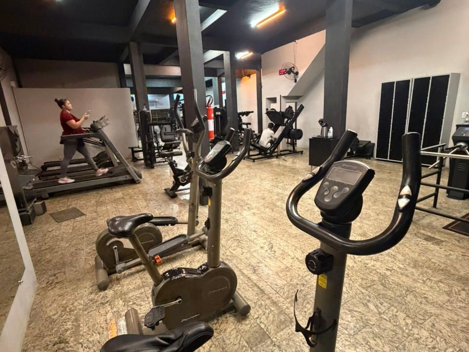Imagem da estrutura da academia
