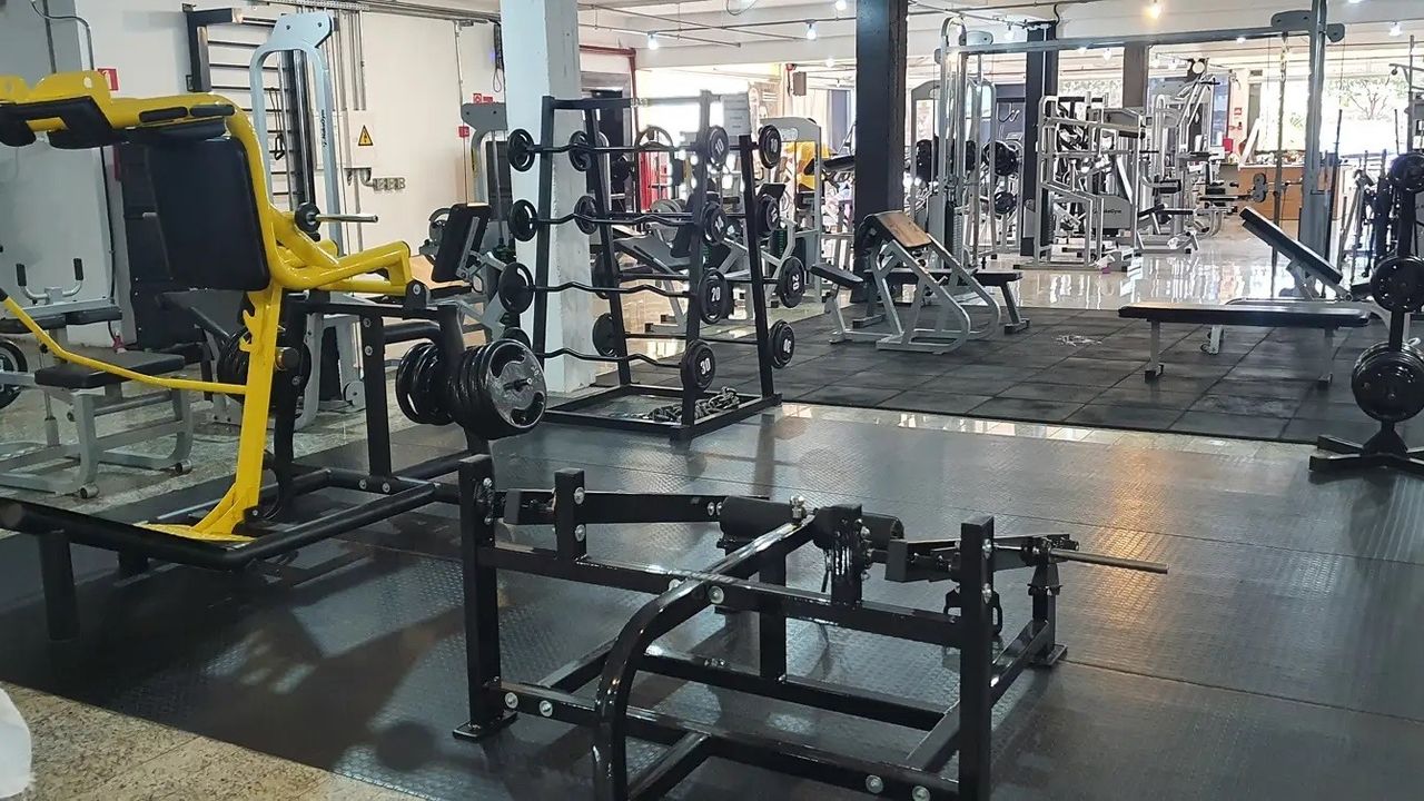 Imagem da estrutura da academia