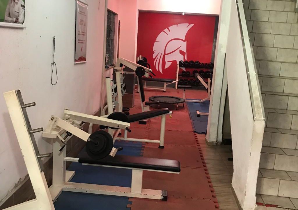 Imagem da estrutura da academia