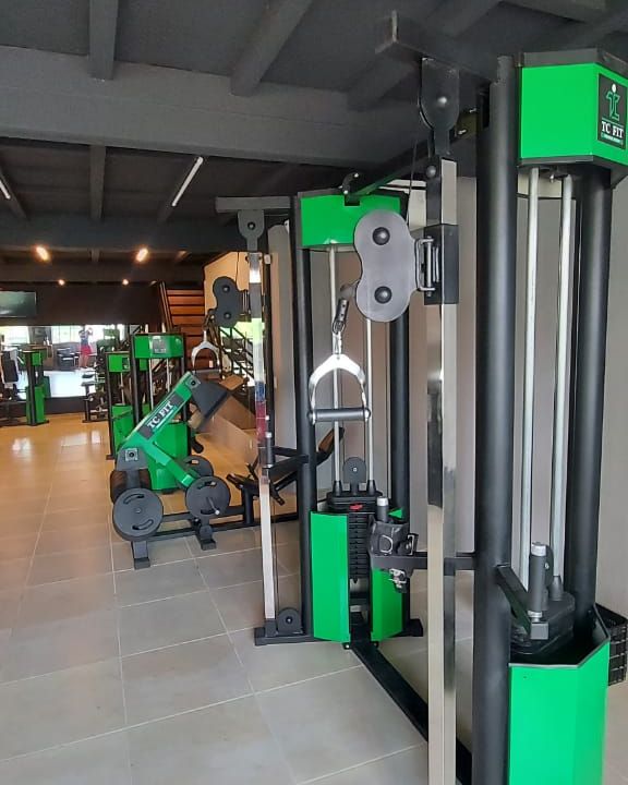 Imagem da estrutura da academia