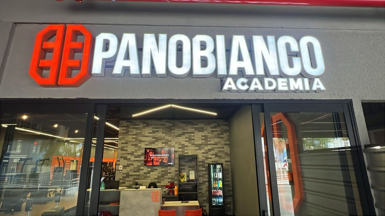 Imagem da estrutura da academia