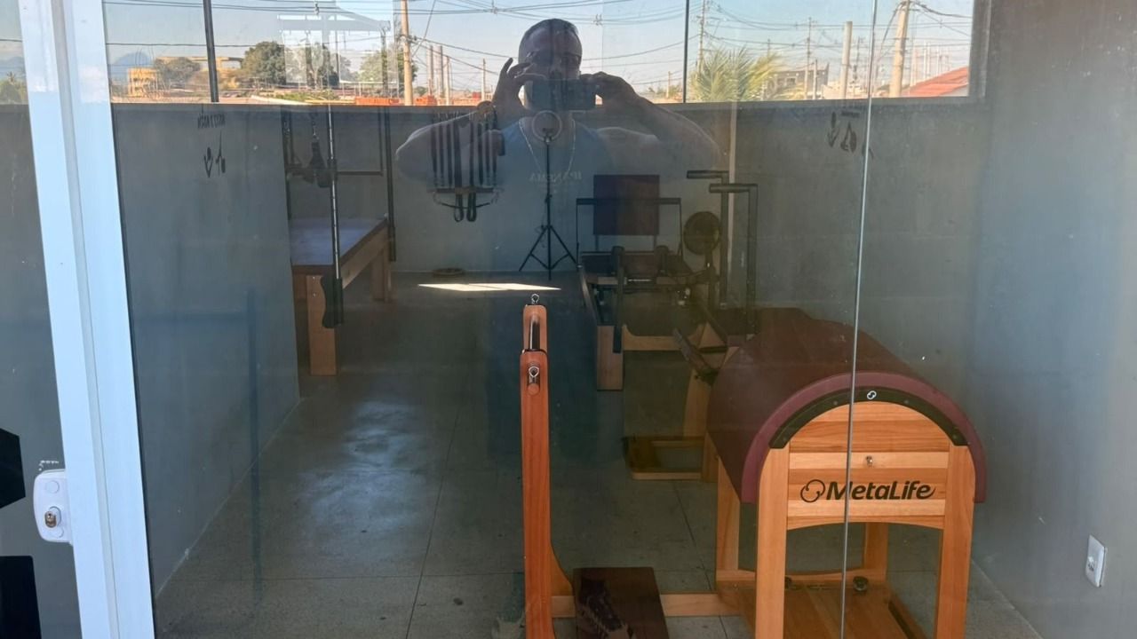 Imagem da estrutura da academia