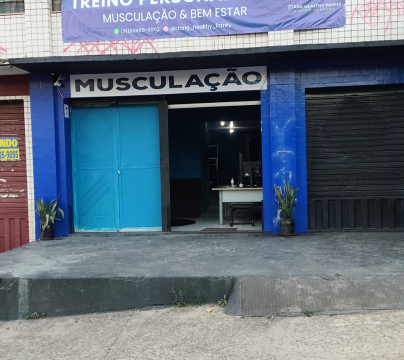 Imagem da estrutura da academia