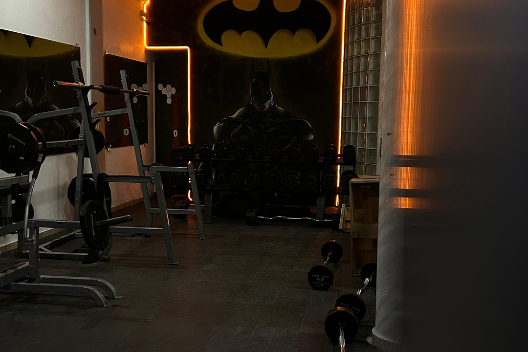 Imagem da estrutura da academia