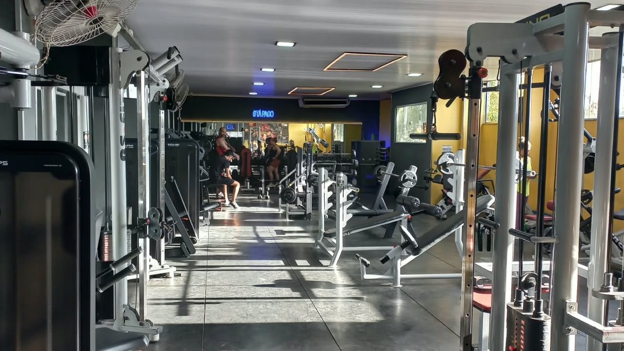 Imagem da estrutura da academia