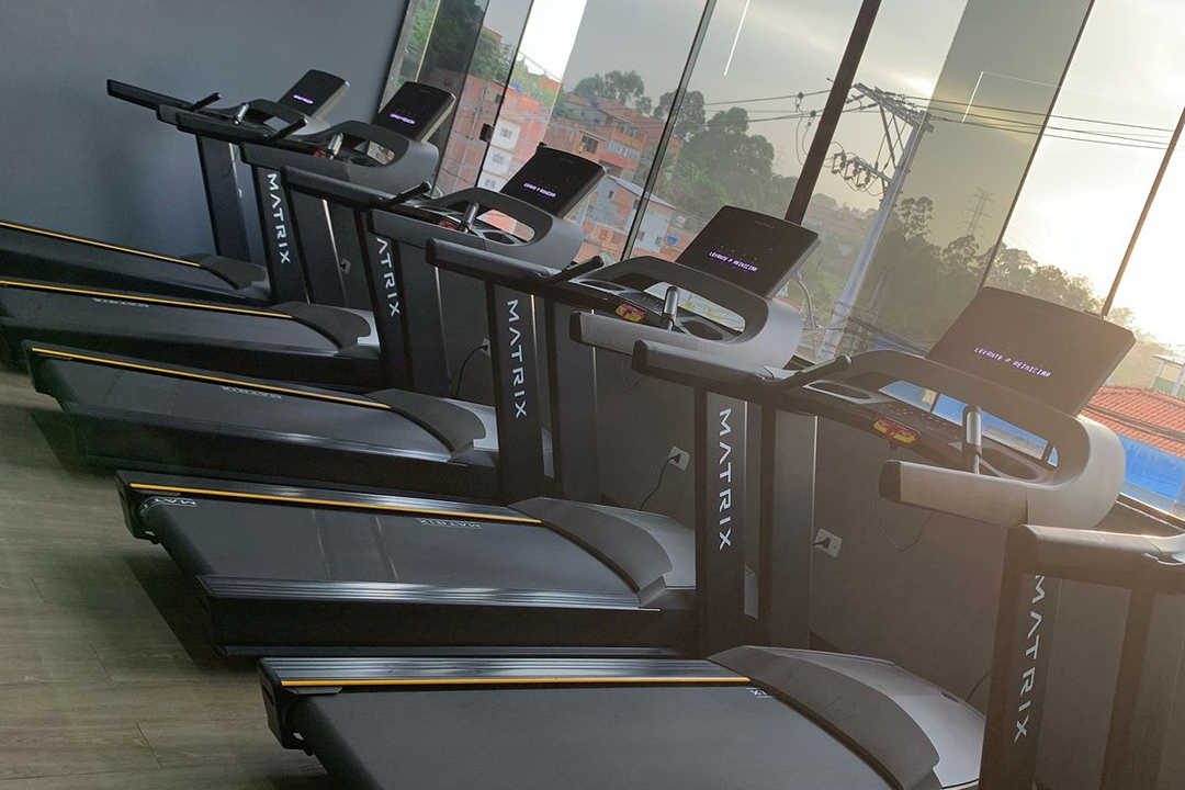 Imagem da estrutura da academia