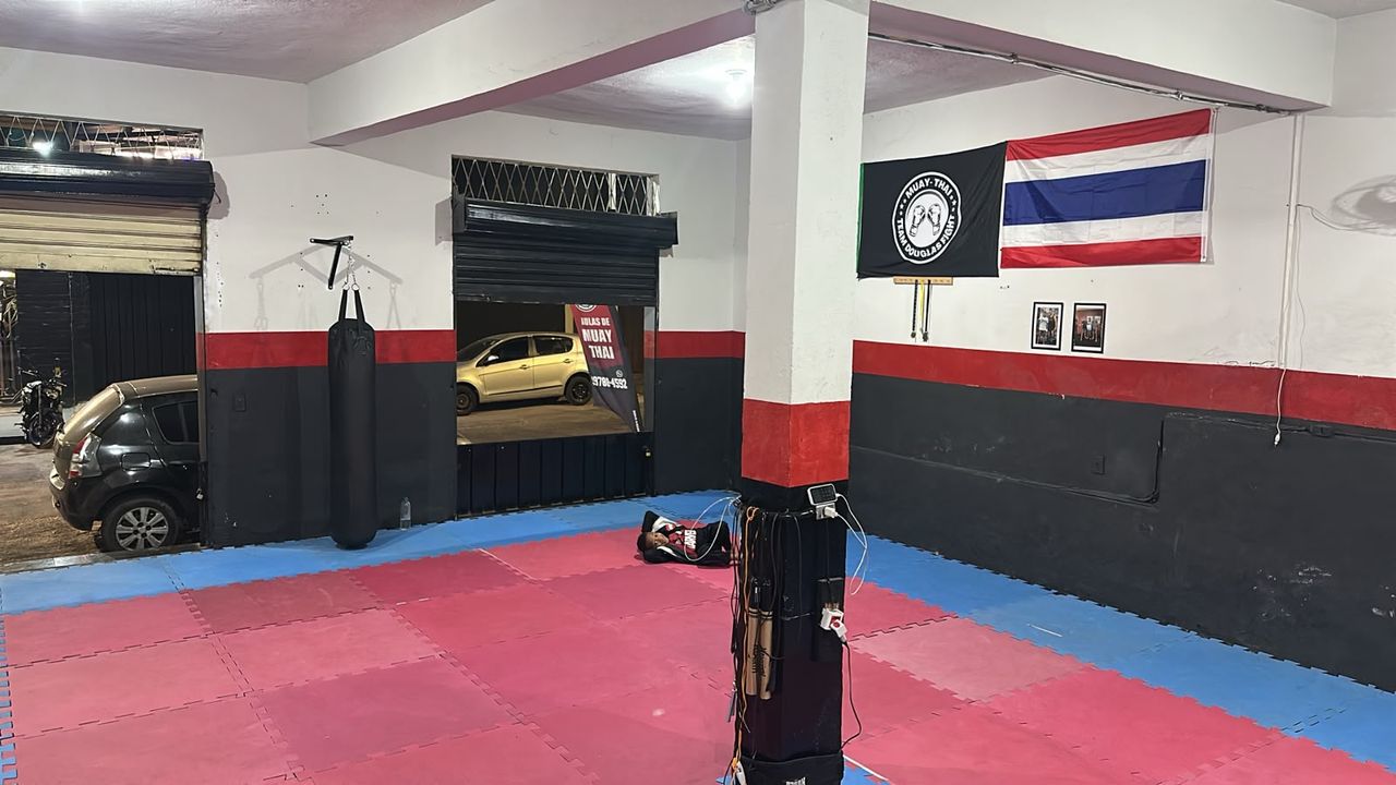 Imagem da estrutura da academia