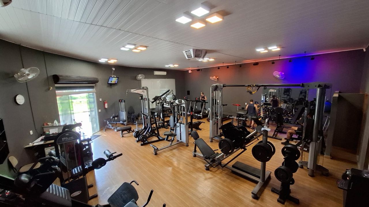 Imagem da estrutura da academia