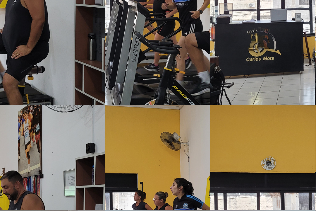 Imagem da estrutura da academia