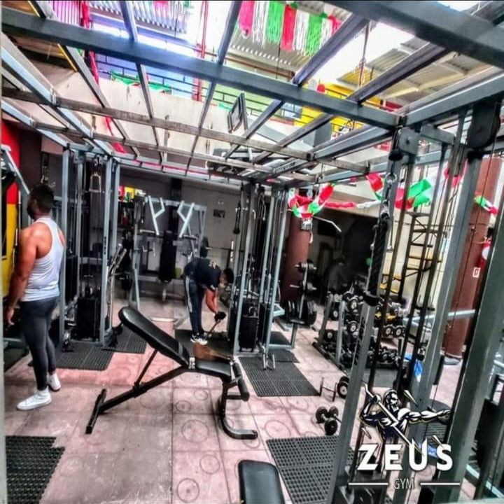 Imagem da estrutura da academia