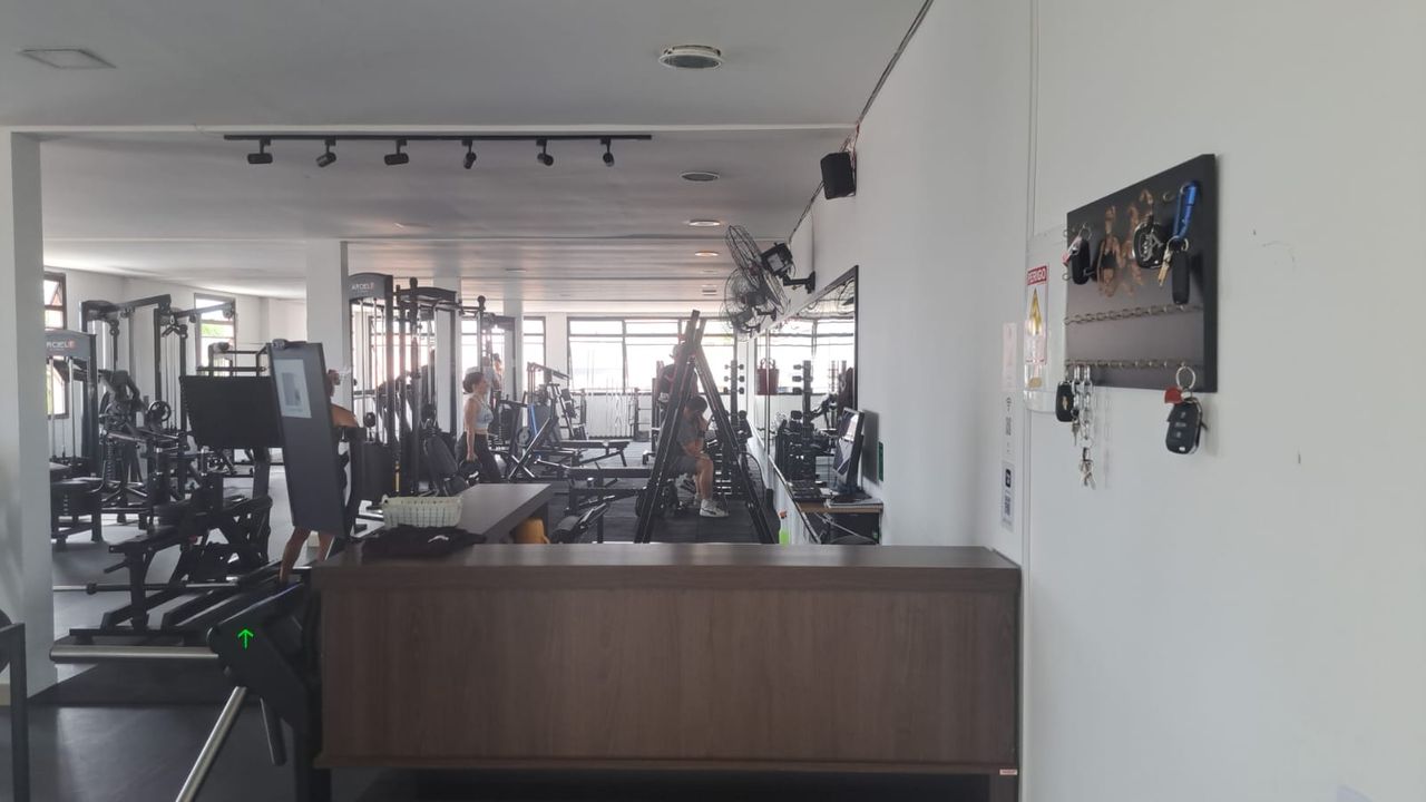 Imagem da estrutura da academia