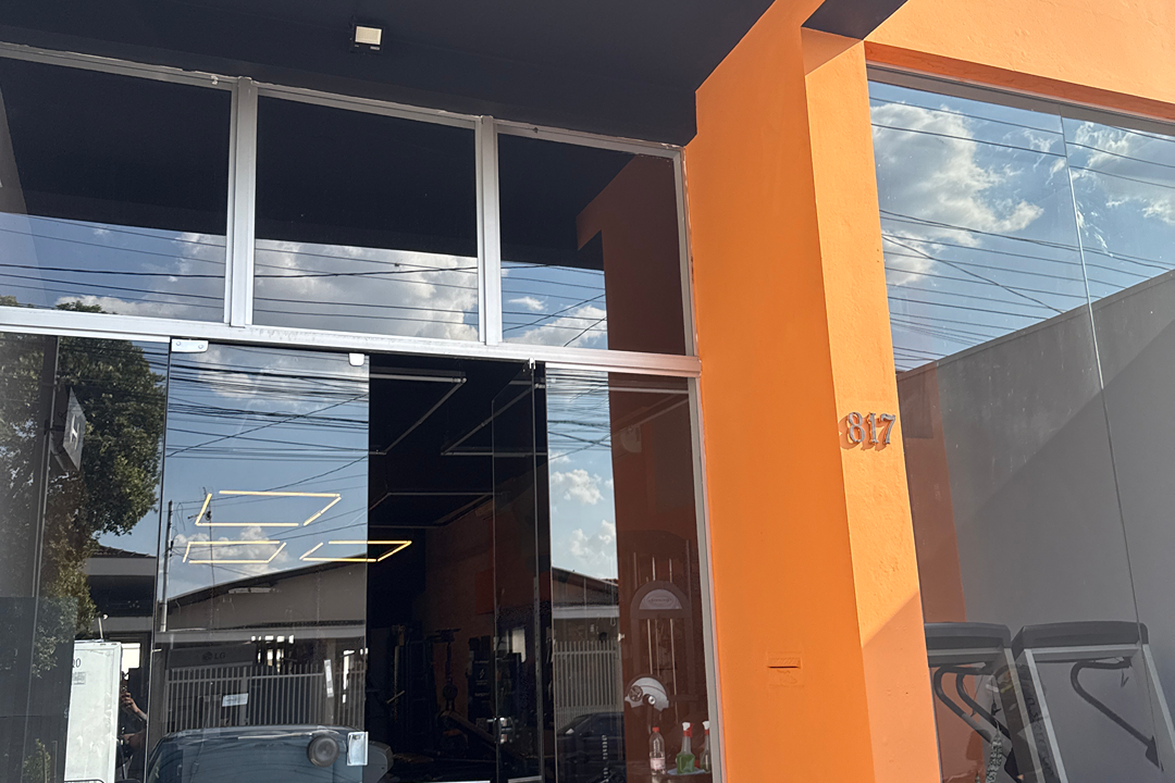 Imagem da estrutura da academia