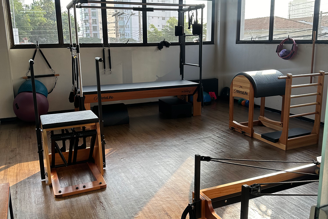 Imagem da estrutura da academia