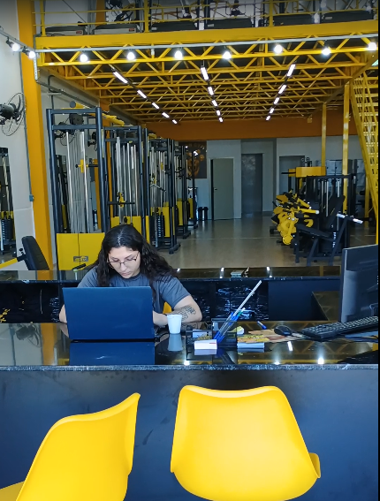 Imagem da estrutura da academia