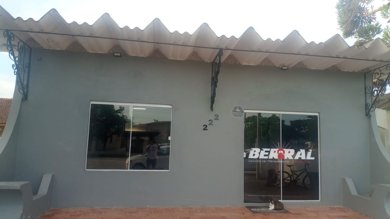 Imagem da estrutura da academia