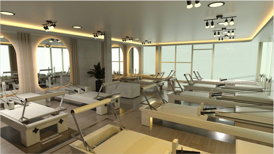 Imagem da estrutura da academia