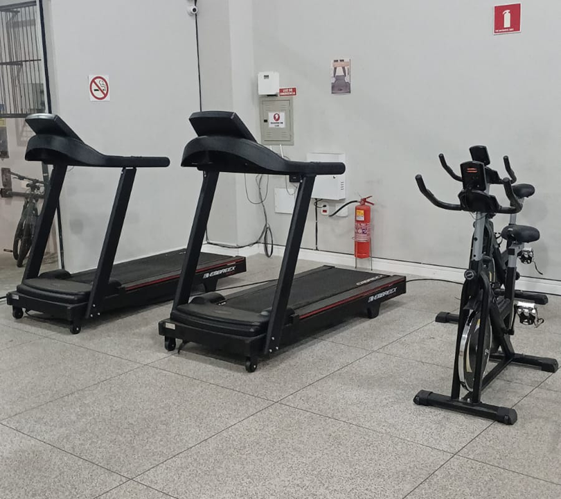 Imagem da estrutura da academia