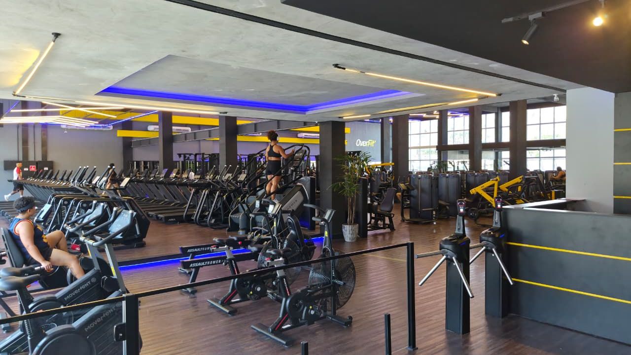 Imagem da estrutura da academia