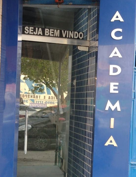 Imagem da estrutura da academia