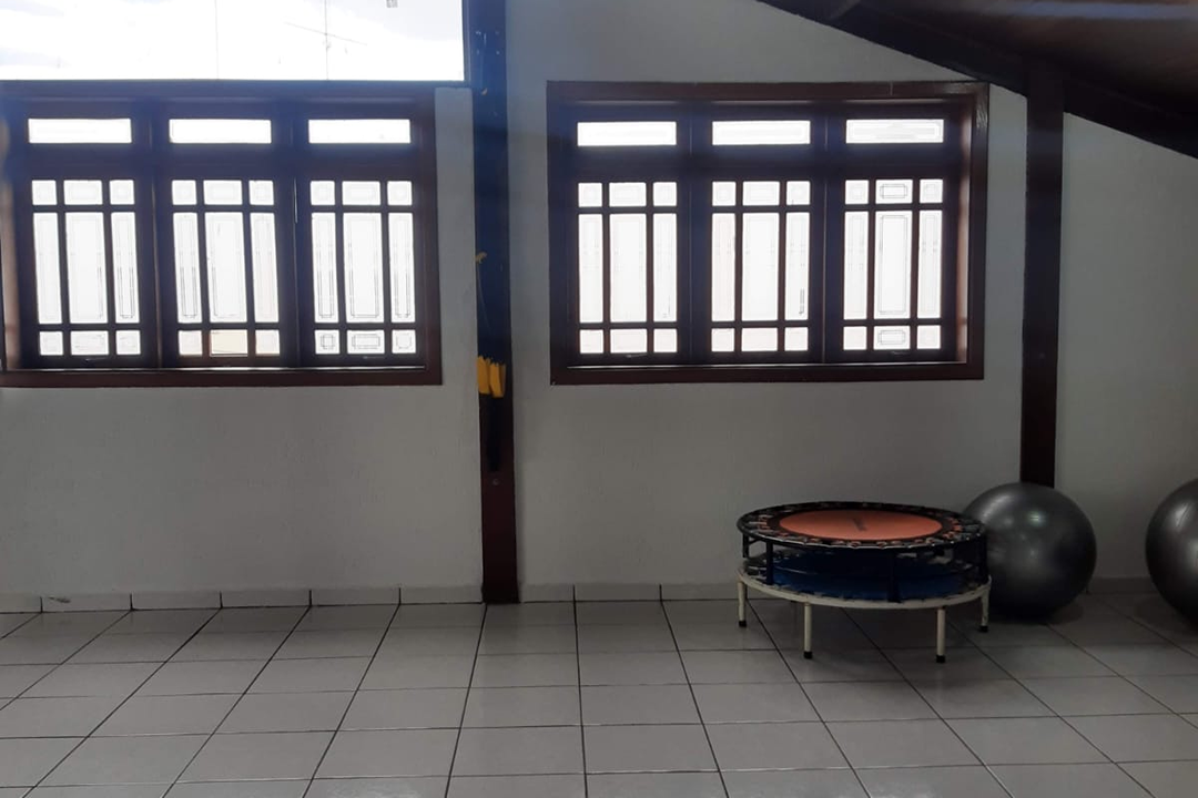 Imagem da estrutura da academia