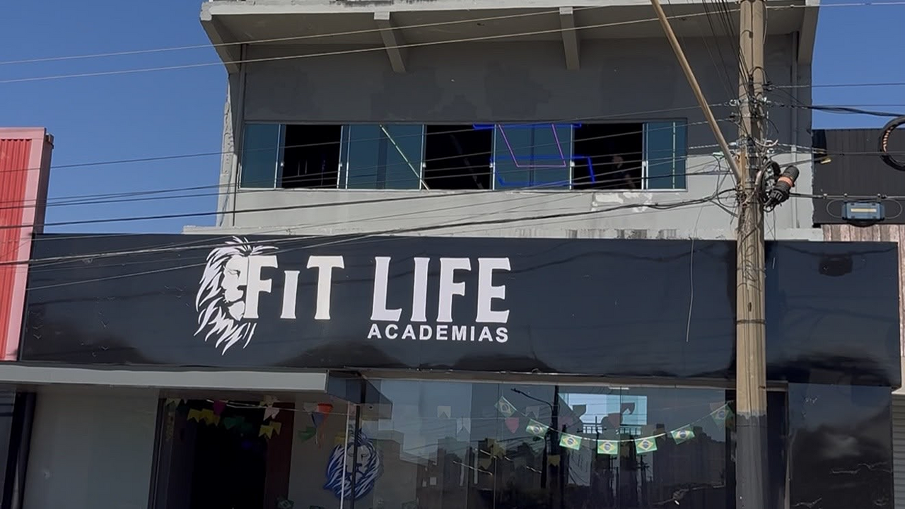 Imagem da estrutura da academia