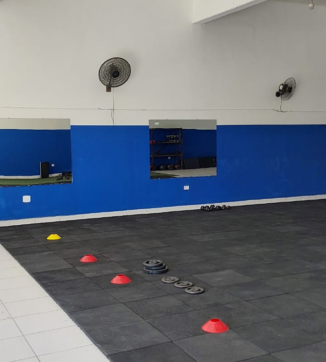 Imagem da estrutura da academia