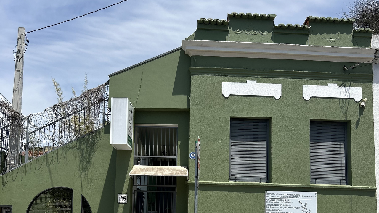 Imagem da estrutura da academia