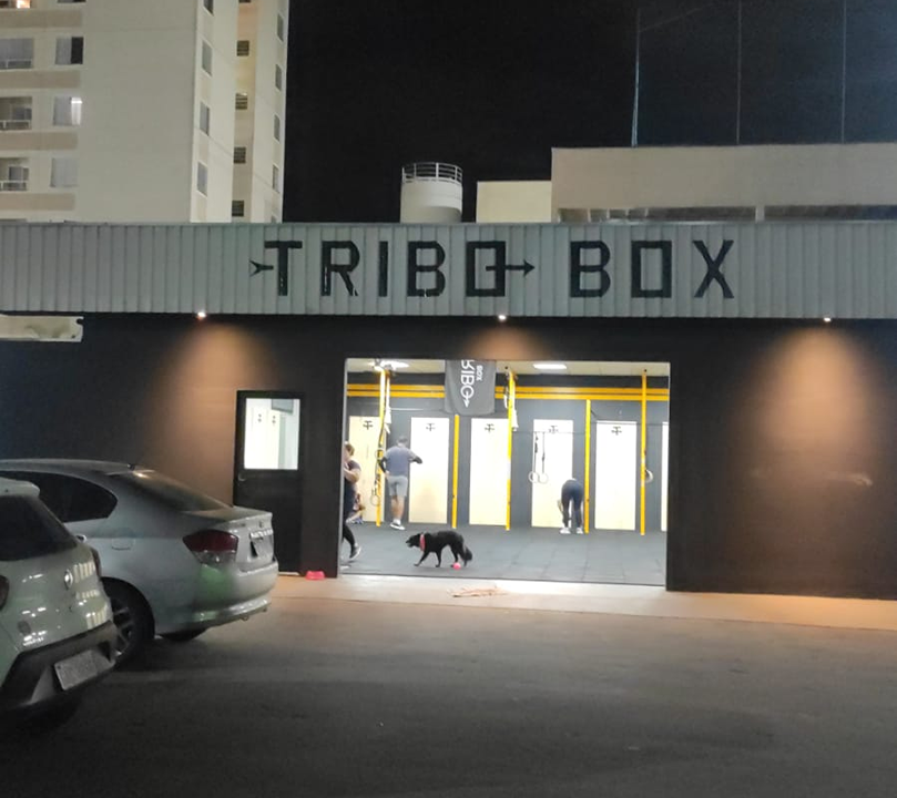 Imagem da estrutura da academia