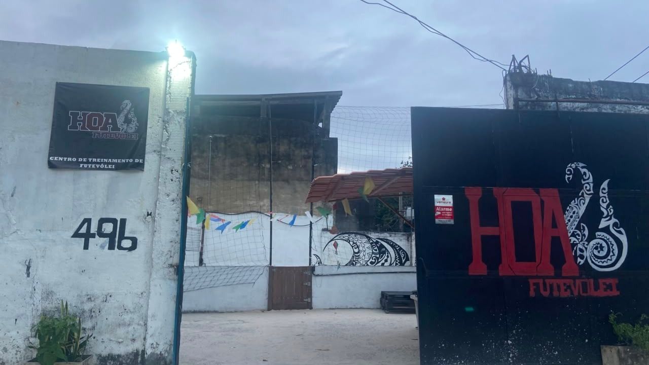 Imagem da estrutura da academia