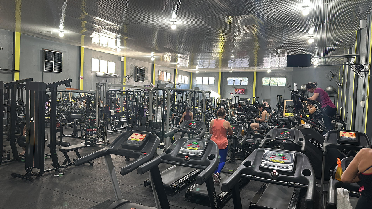 Imagem da estrutura da academia