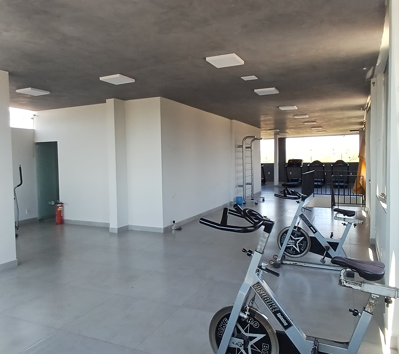 Imagem da estrutura da academia