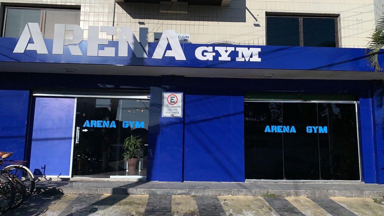 Imagem da estrutura da academia