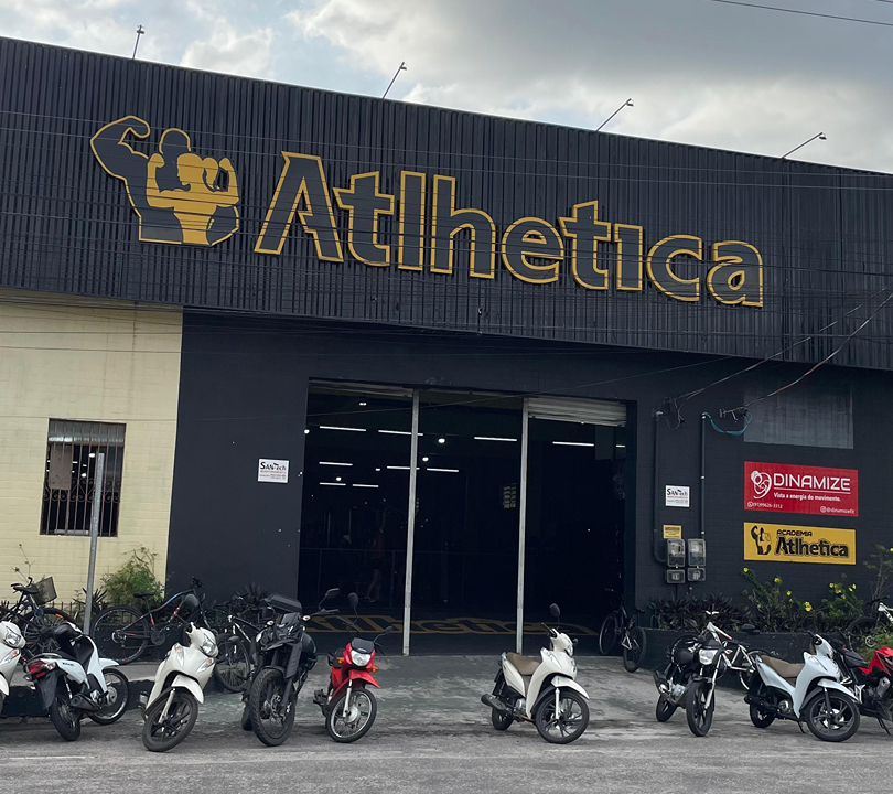 Imagem da estrutura da academia