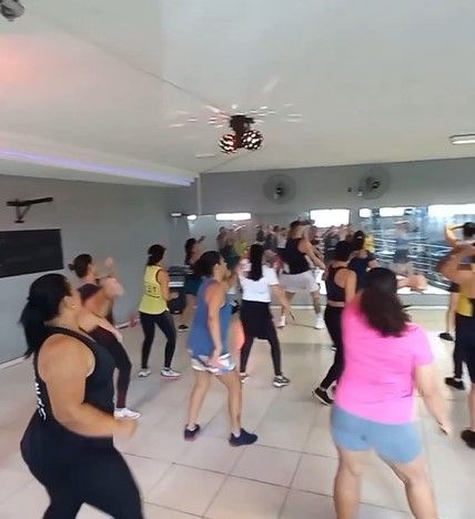 Imagem da estrutura da academia