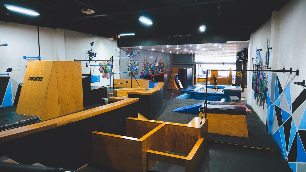 Imagem da estrutura da academia