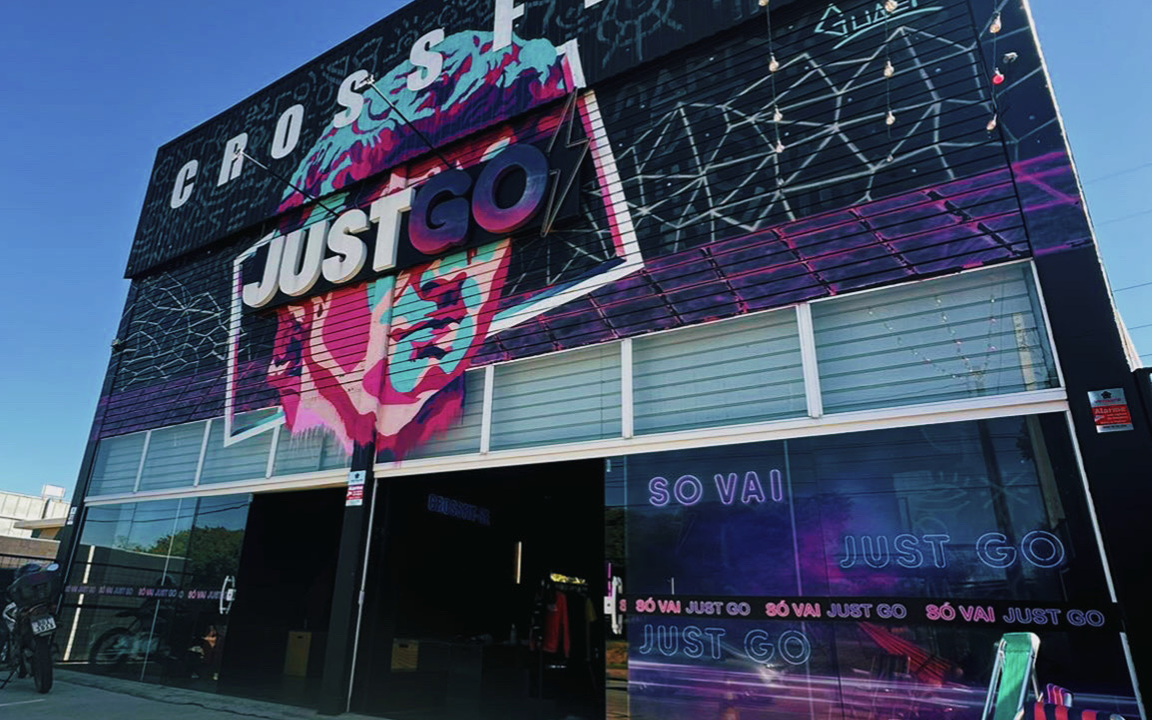 Imagem da estrutura da academia