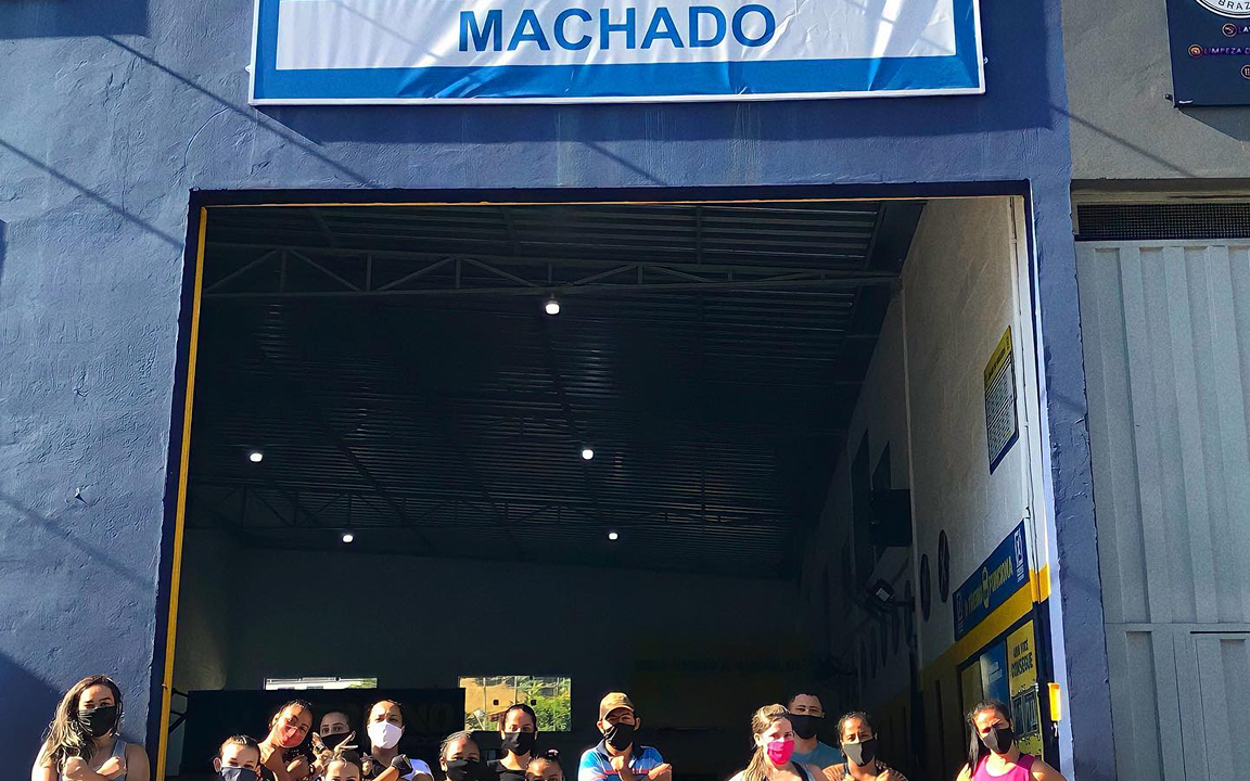 Imagem da estrutura da academia