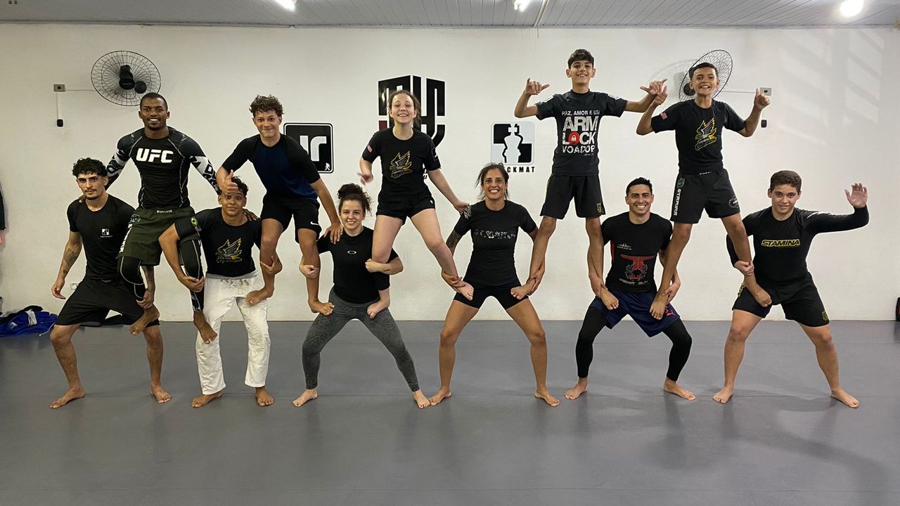 Imagem da estrutura da academia