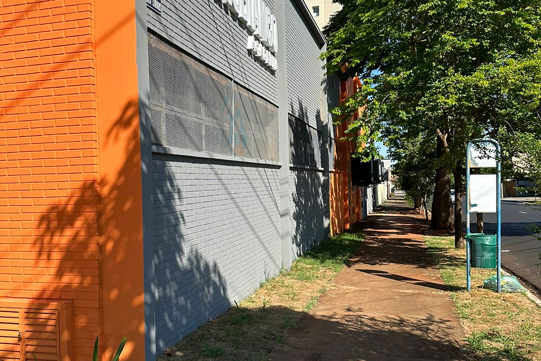 Imagem da estrutura da academia