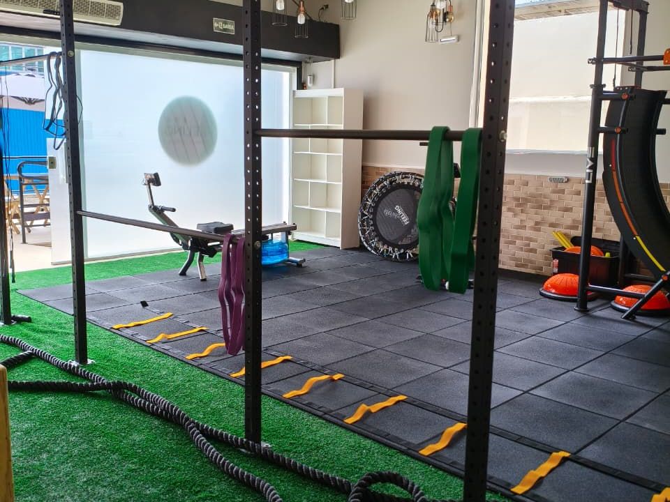 Imagem da estrutura da academia