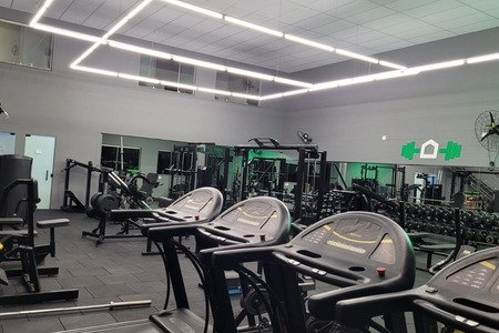 Imagem da estrutura da academia