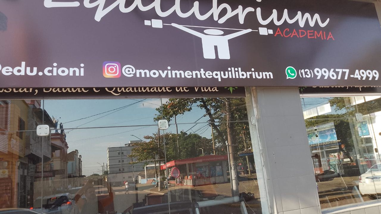 Imagem da estrutura da academia