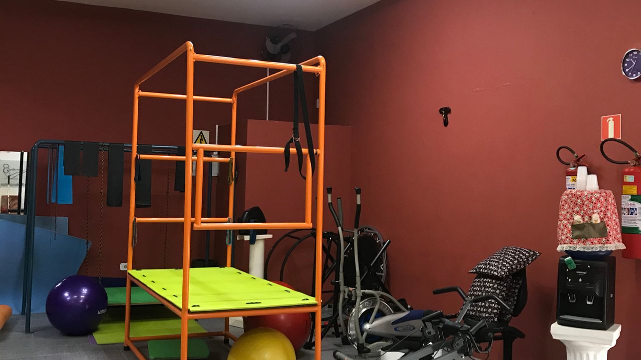 Imagem da estrutura da academia