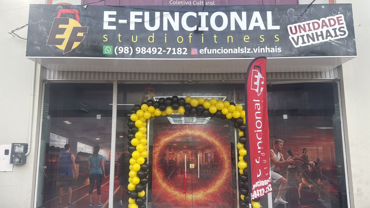 Imagem da estrutura da academia