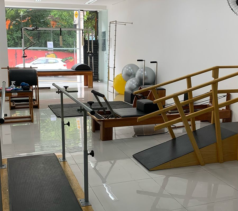 Imagem da estrutura da academia